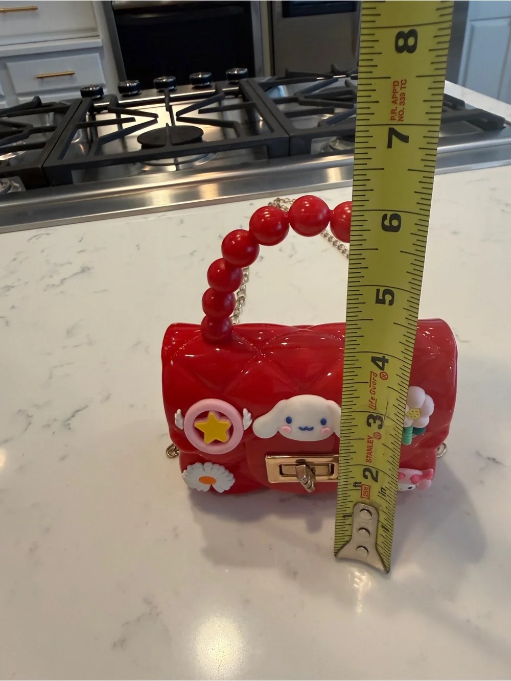 Kawaii Red Mini Purse Crossbody Cinnamoroll My Melody Charm Bag Y2K